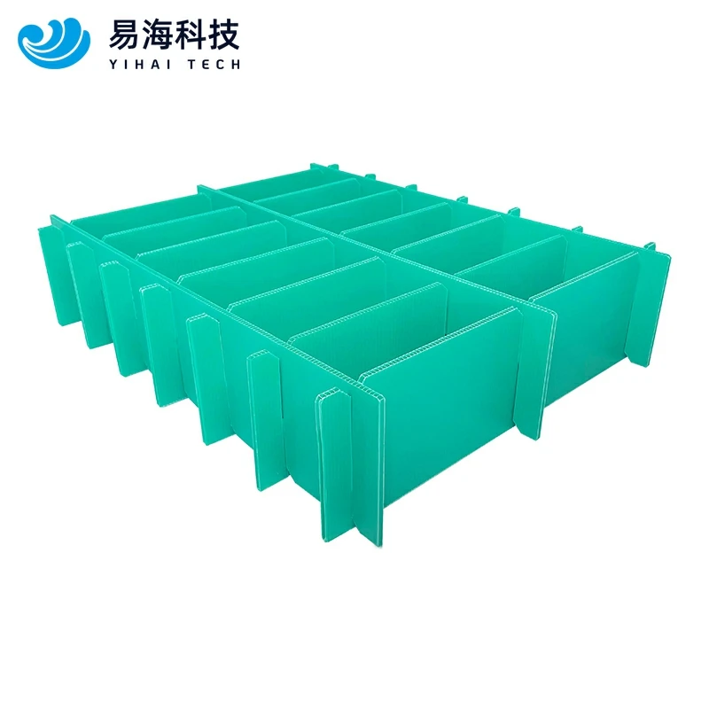 Integrated Corrugated Plastic Layer Pads
